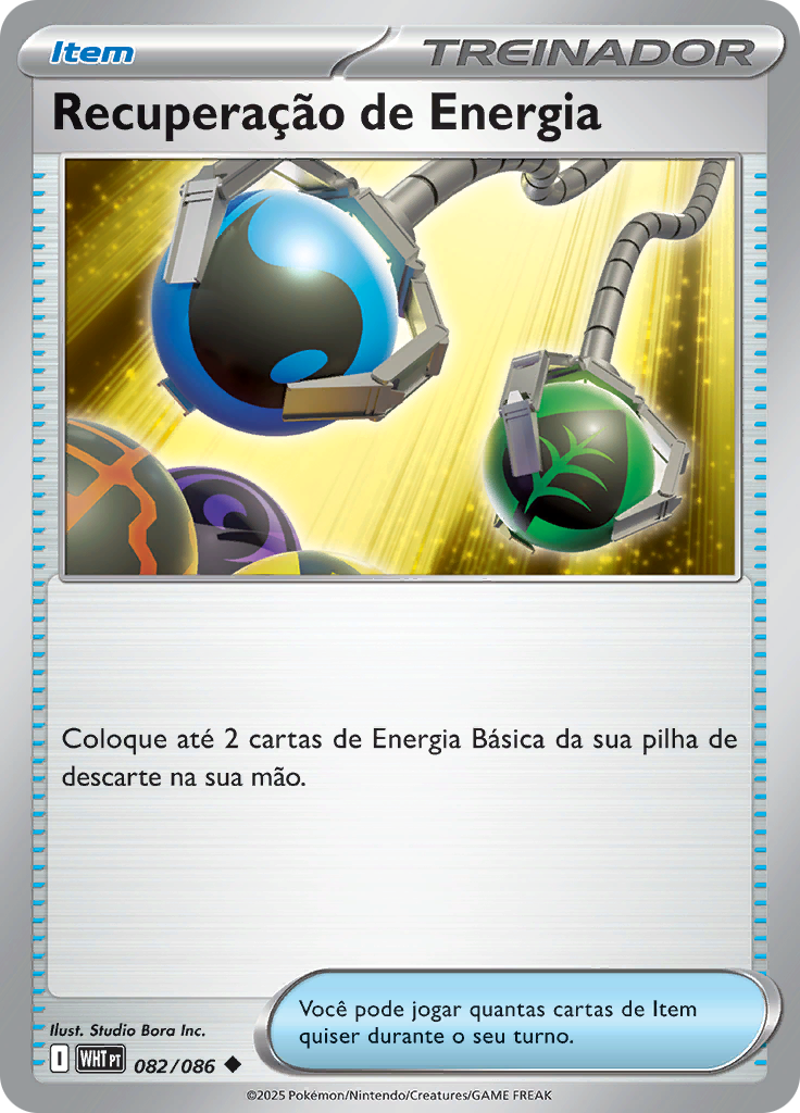Recuperação de Energia (Reverse Holo)