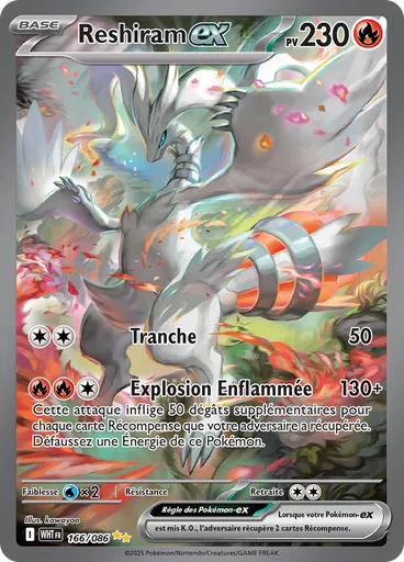 Reshiram-ex — Flamme Blanche