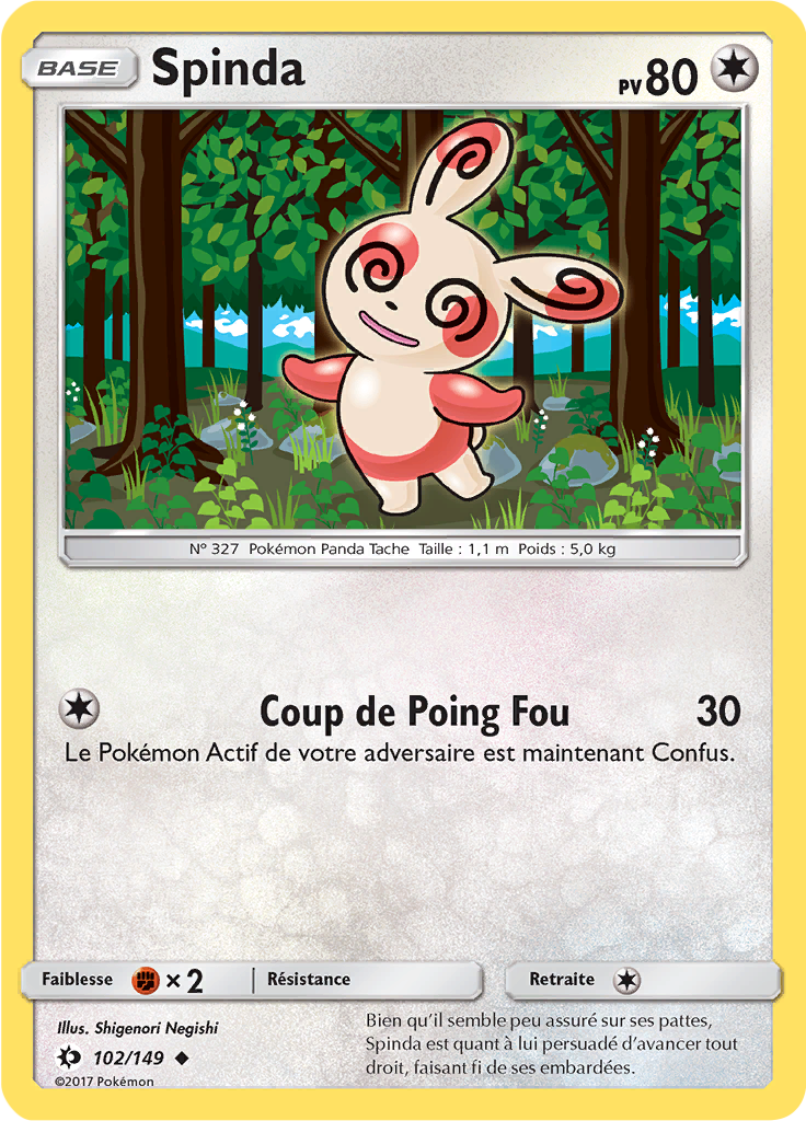 Spinda (Reverse Holo)
