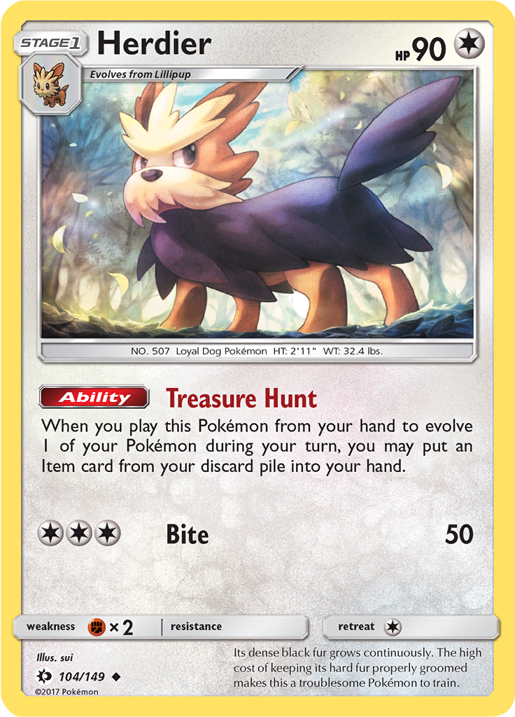Herdier (Reverse Holo)