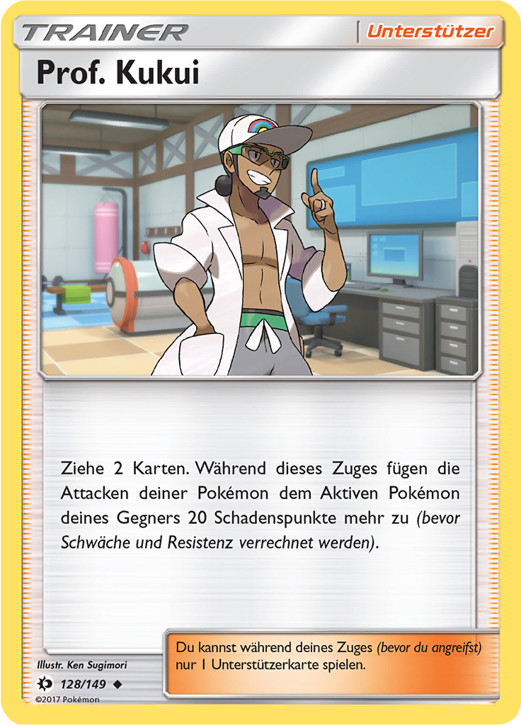Prof. Kukui (Reverse Holo)