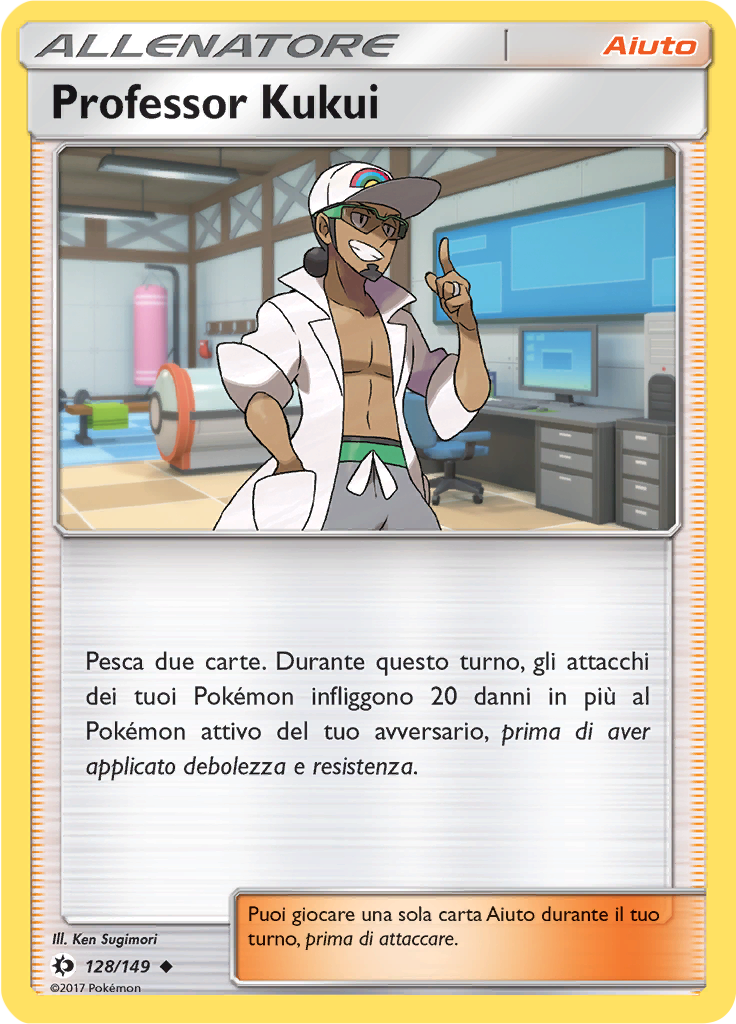 Professor Kukui (Reverse Holo)
