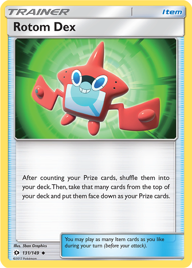 Rotom Dex (Reverse Holo)