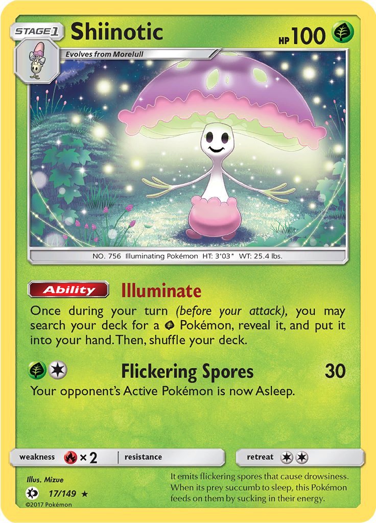 Shiinotic (Reverse Holo)