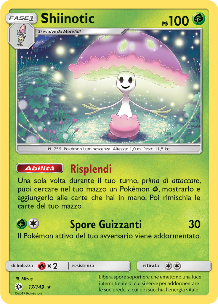 Shiinotic (Reverse Holo)