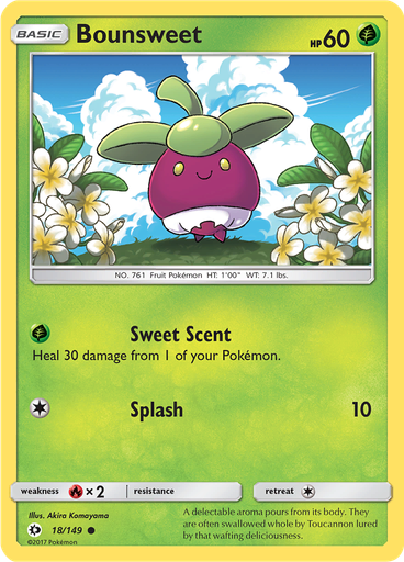 Bounsweet (Reverse Holo)