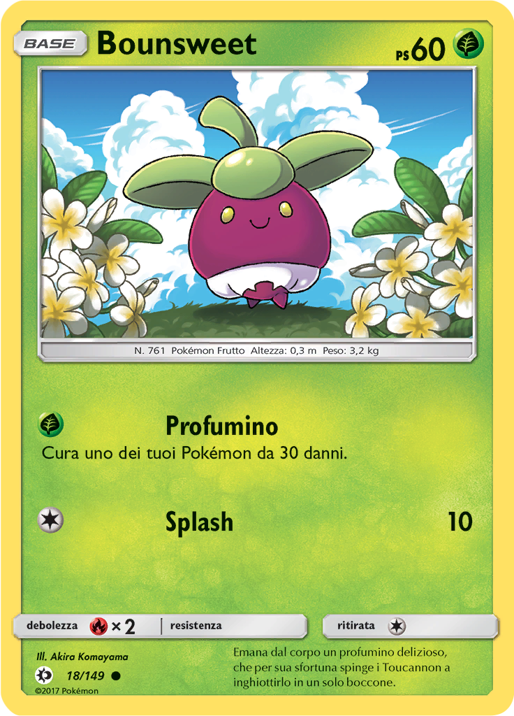 Bounsweet (Reverse Holo)