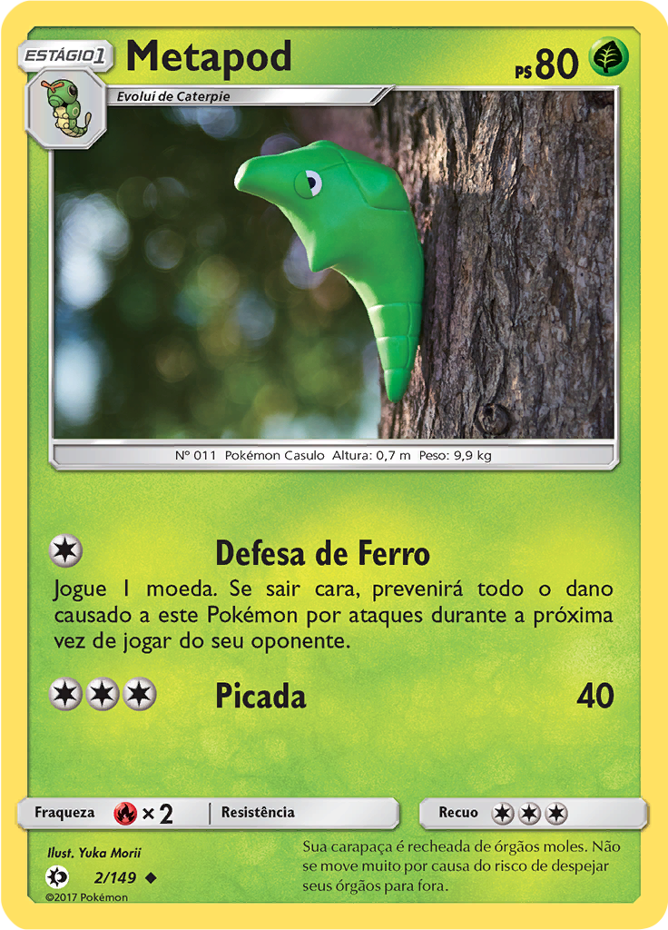 Metapod (Reverse Holo)