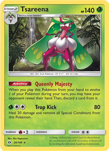 Tsareena (Reverse Holo)