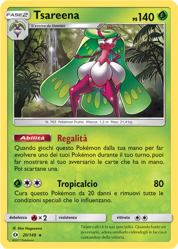 Tsareena (Reverse Holo)