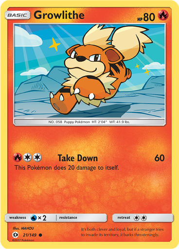Growlithe (Reverse Holo)