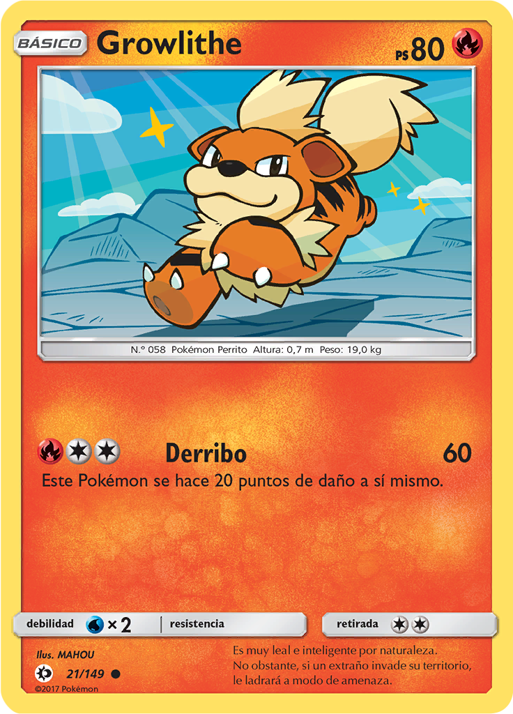 Growlithe (Reverse Holo)