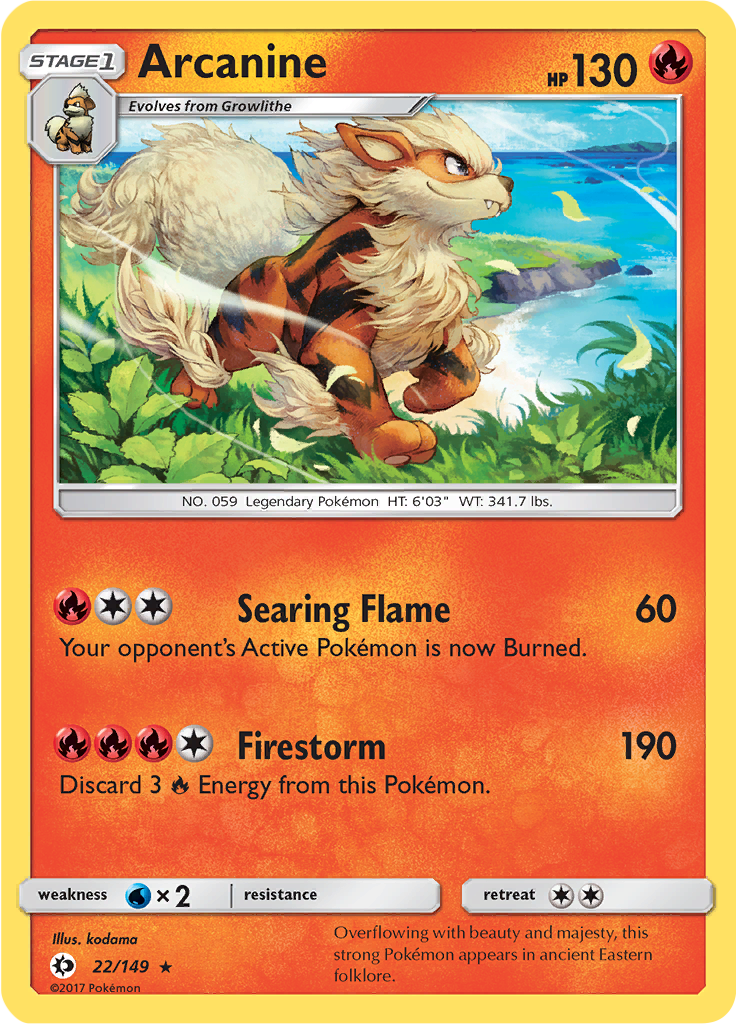 Arcanine (Reverse Holo)