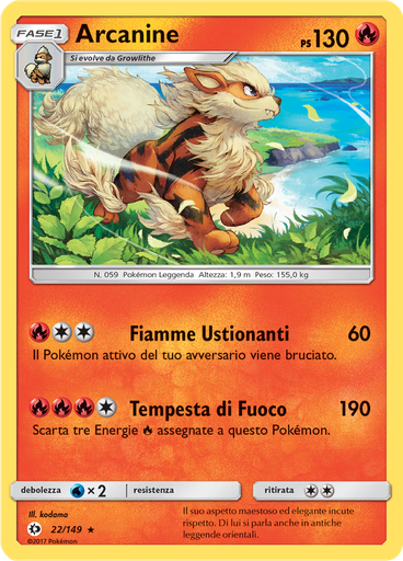 Arcanine (Reverse Holo)