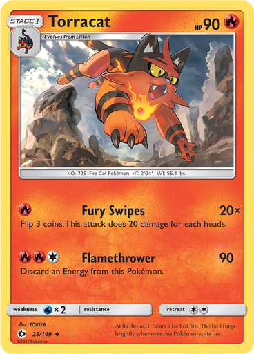 Torracat (Reverse Holo)