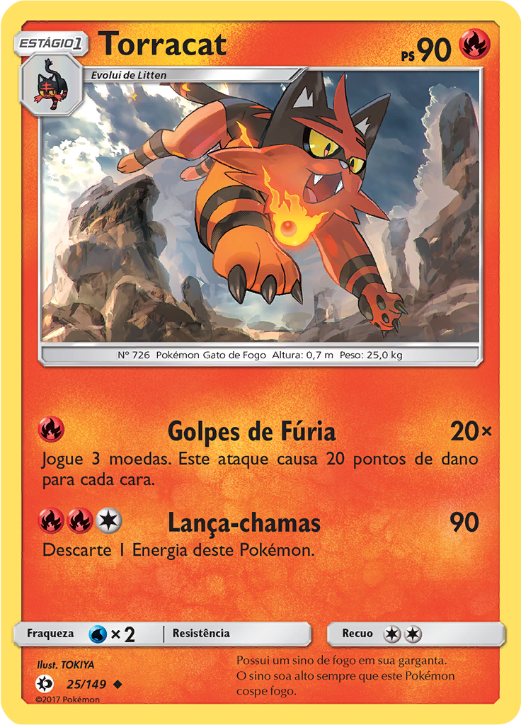 Torracat (Reverse Holo)