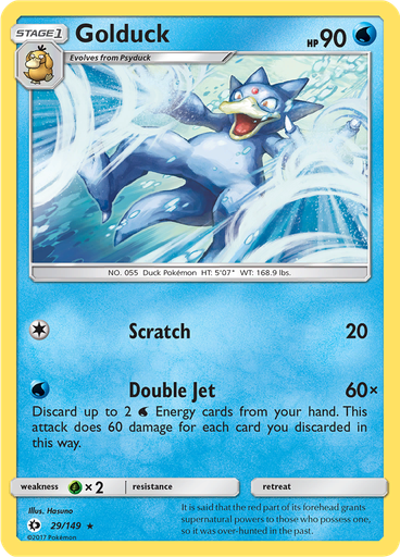 Golduck (Reverse Holo)