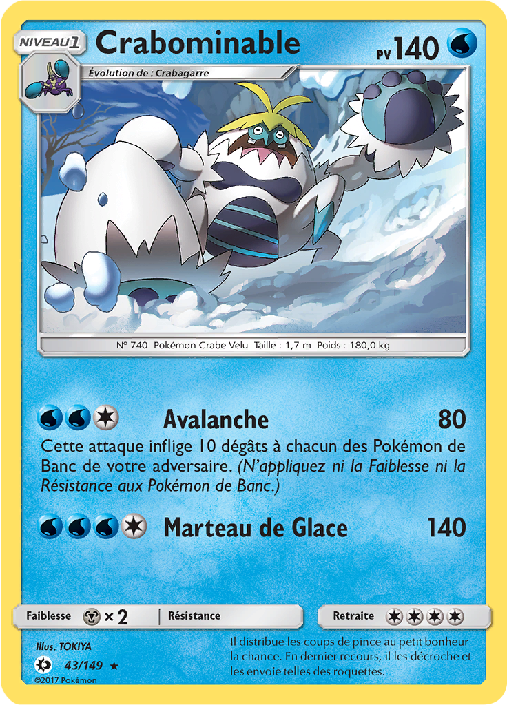 Crabominable (Reverse Holo)