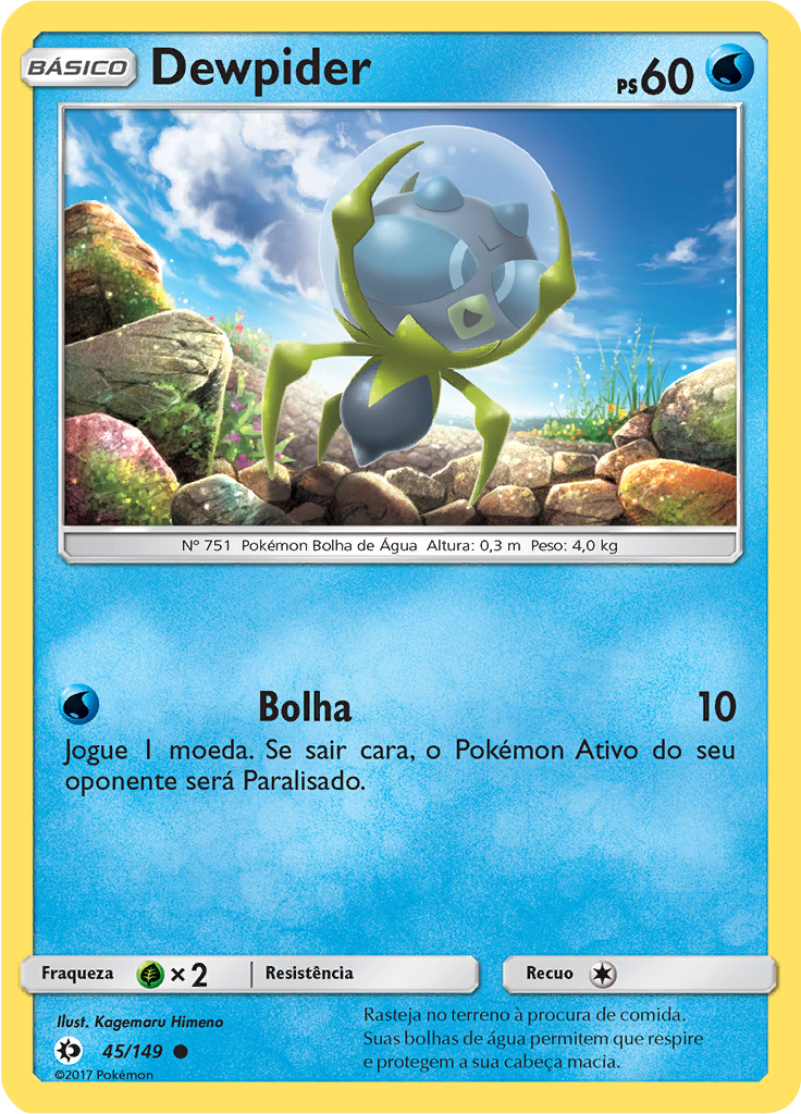 Dewpider (Reverse Holo)