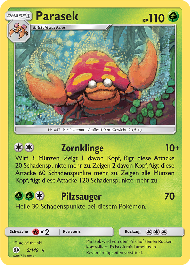 Parasek (Reverse Holo)