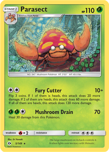 Parasect (Reverse Holo)