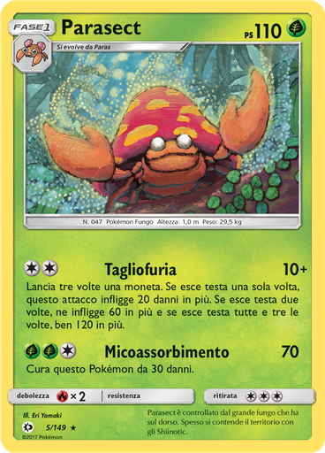 Parasect (Reverse Holo)