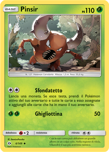 Pinsir (Reverse Holo)