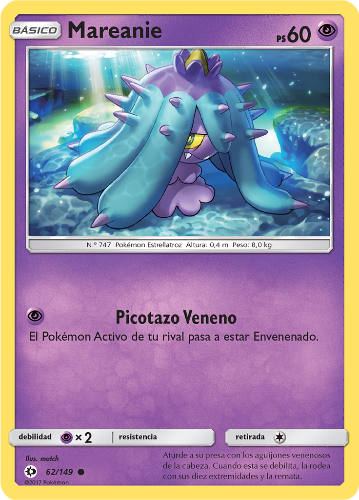 Mareanie (Reverse Holo)