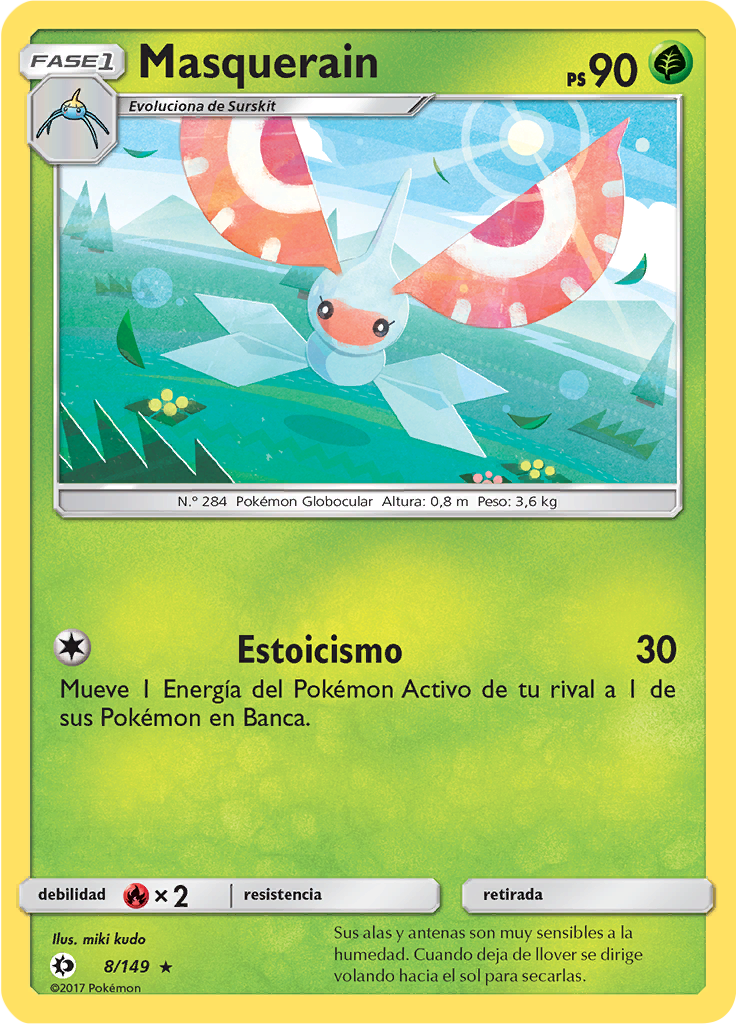 Masquerain (Reverse Holo)