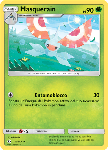 Masquerain (Reverse Holo)