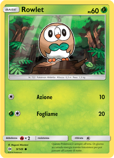 Rowlet (Reverse Holo)