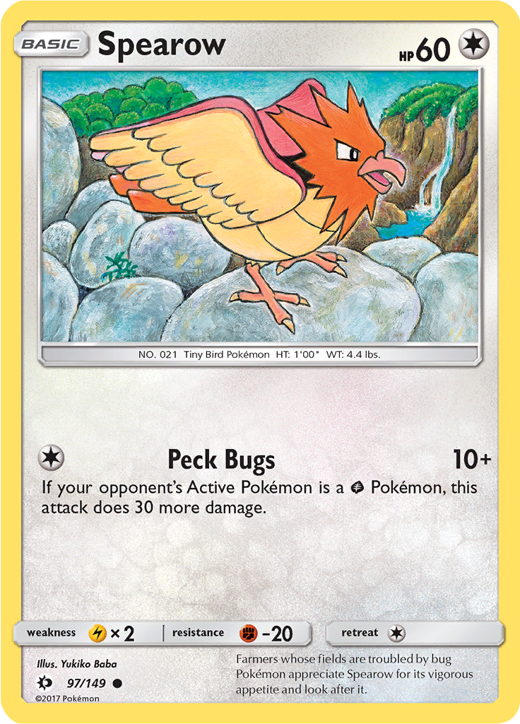 Spearow (Reverse Holo)