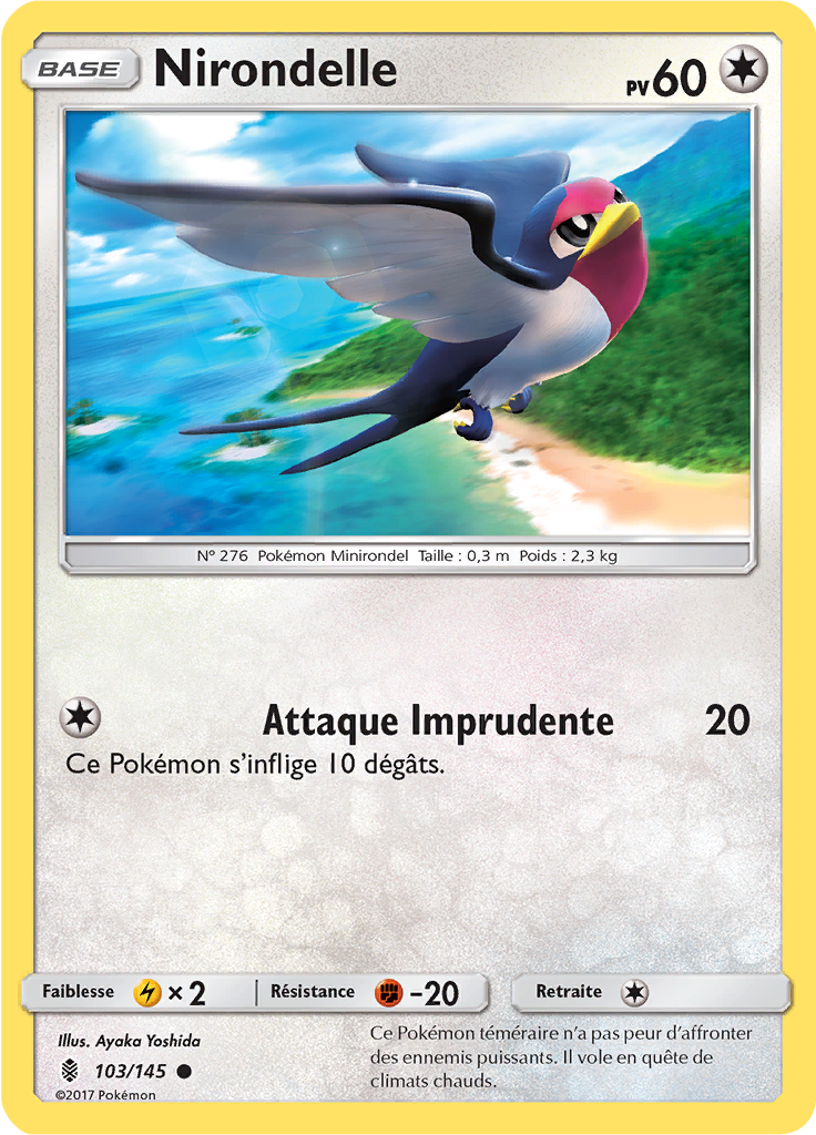 Nirondelle (Reverse Holo)