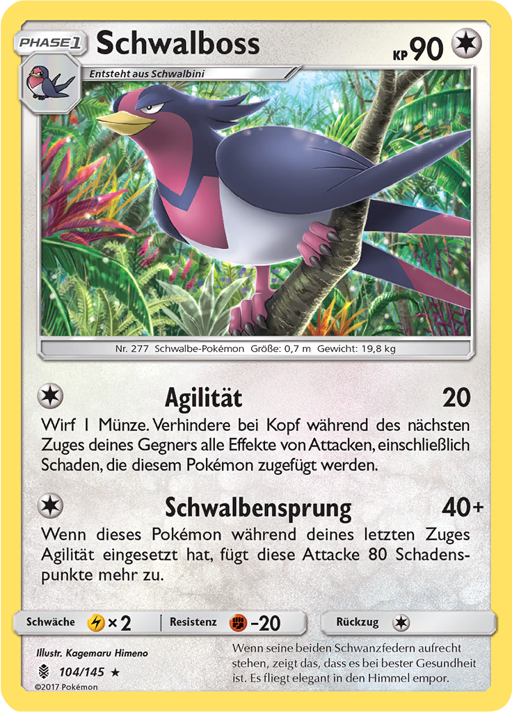 Schwalboss (Reverse Holo)