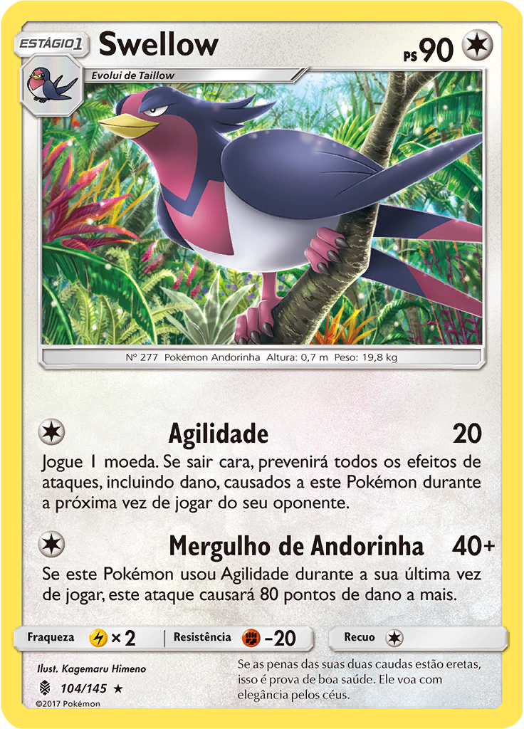 Swellow (Reverse Holo)