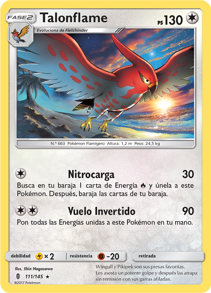 Talonflame (Reverse Holo)