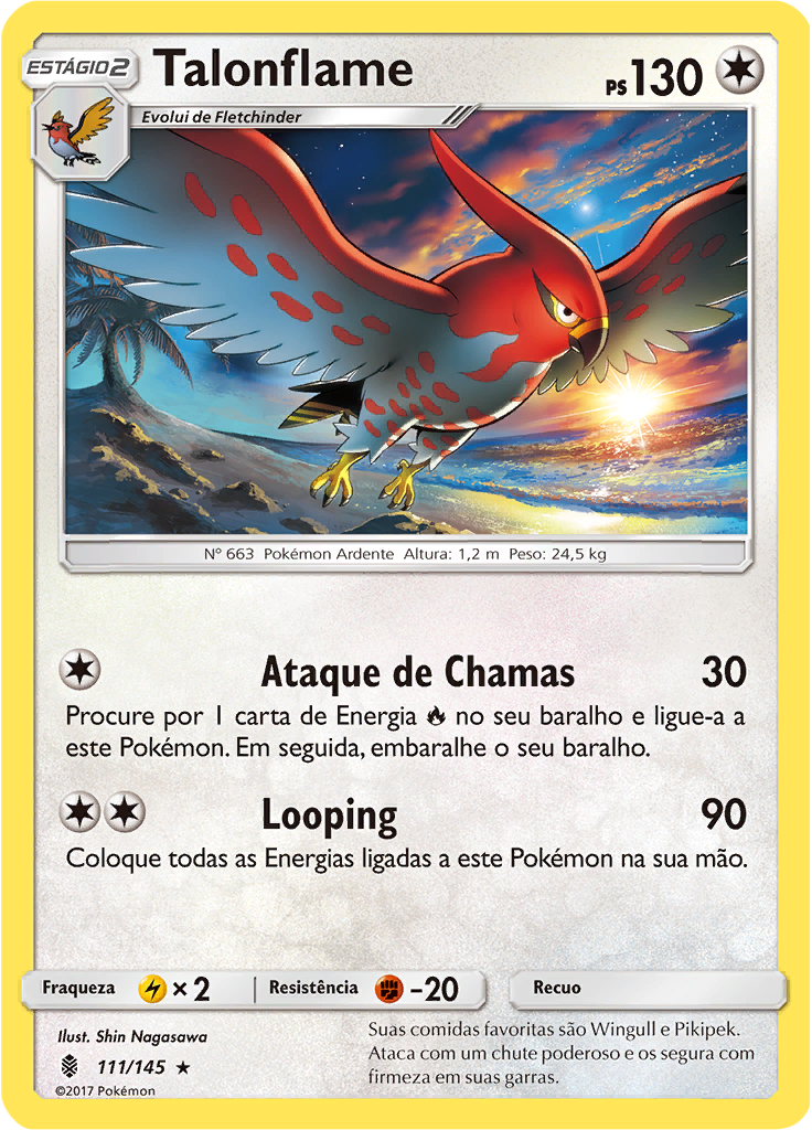 Talonflame (Reverse Holo)