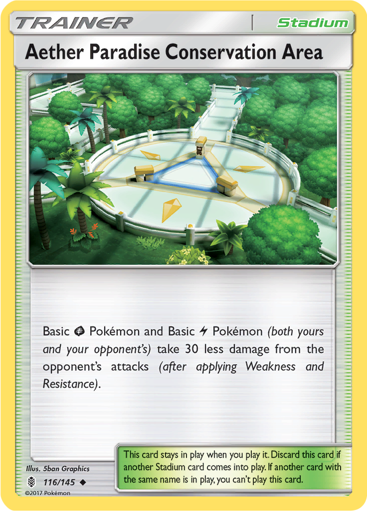 Aether Paradise Conservation Area (Reverse Holo)