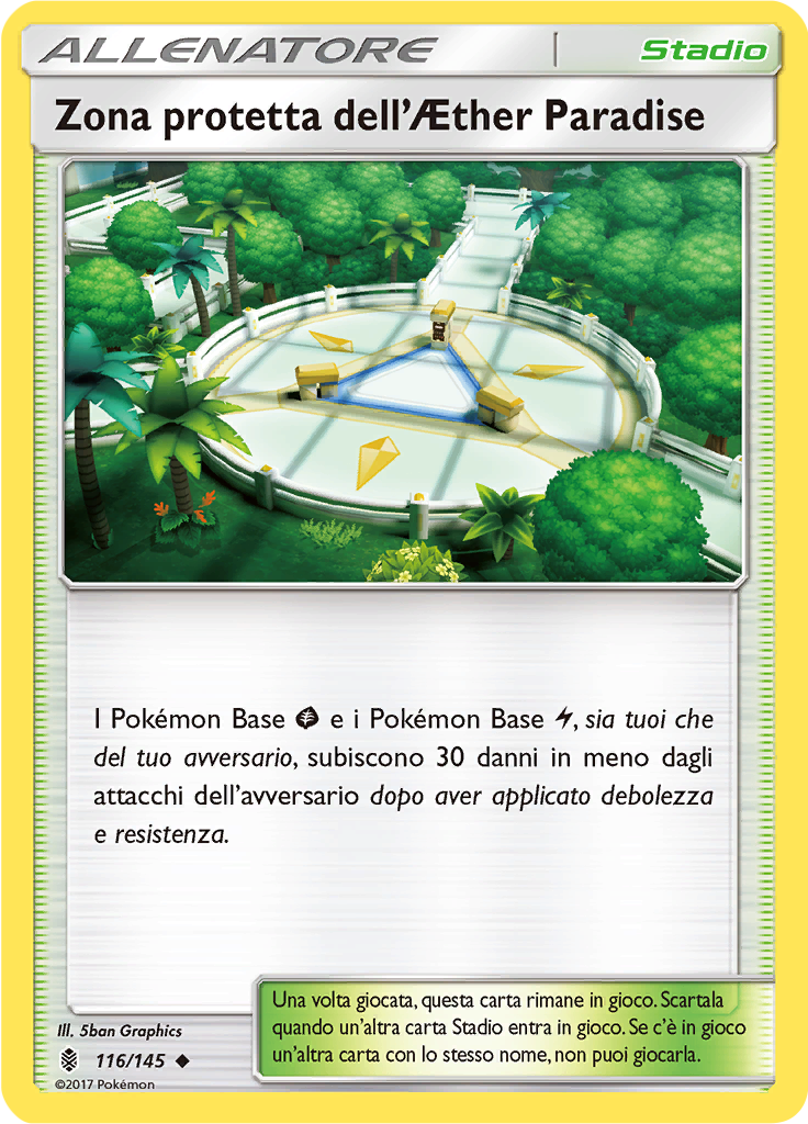 Zona protetta dell’Æther Paradise (Reverse Holo)