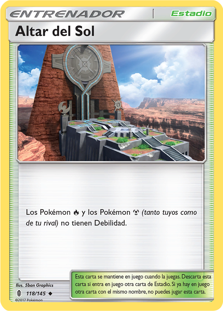 Altar del Sol (Reverse Holo)