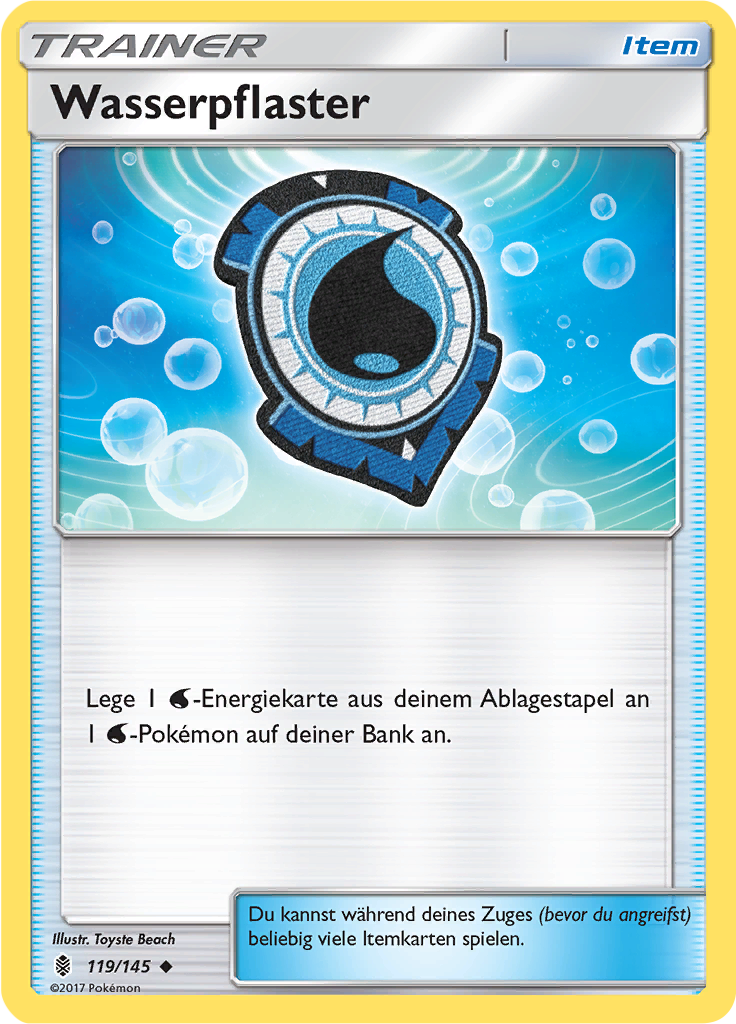 Wasserpflaster (Reverse Holo)