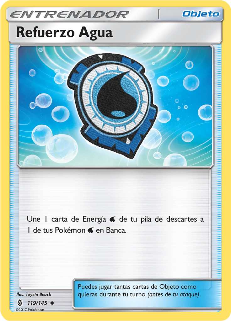Refuerzo Agua (Reverse Holo)