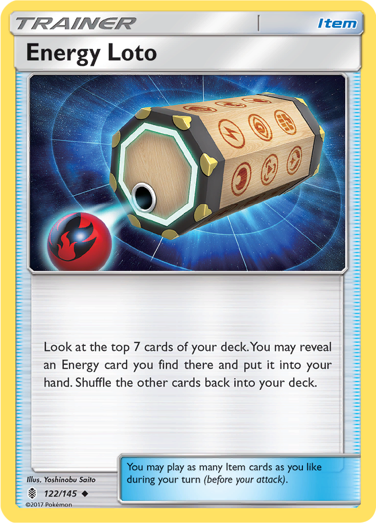 Energy Loto (Reverse Holo)