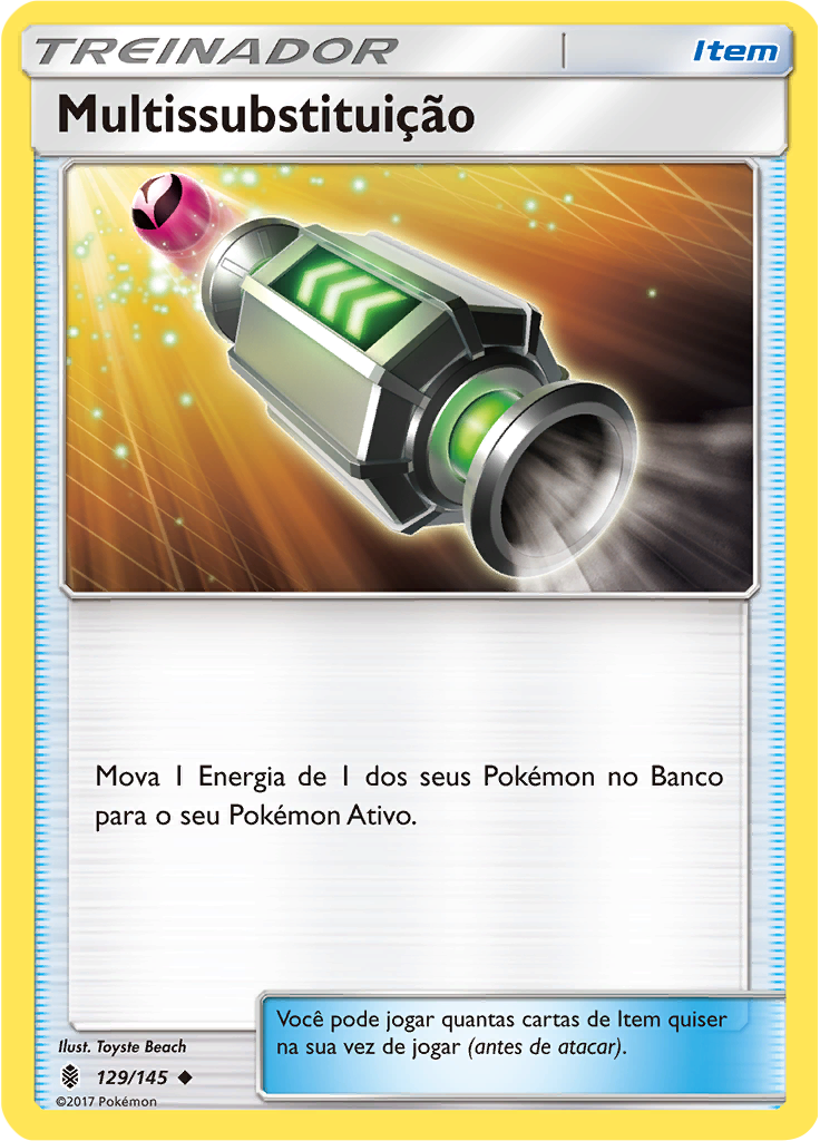 Multissubstituição (Reverse Holo)