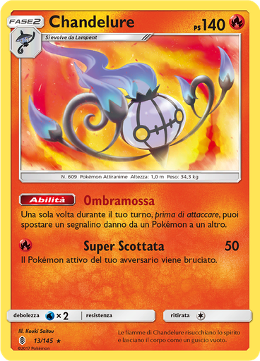 Chandelure (Reverse Holo)