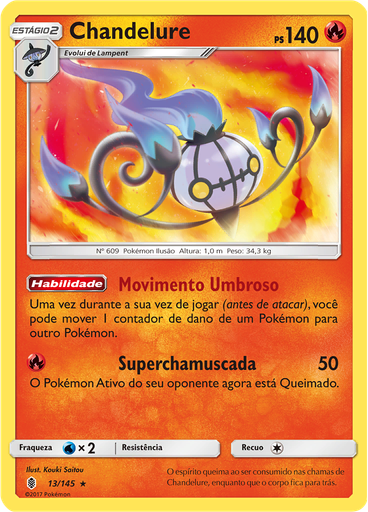 Chandelure (Reverse Holo)