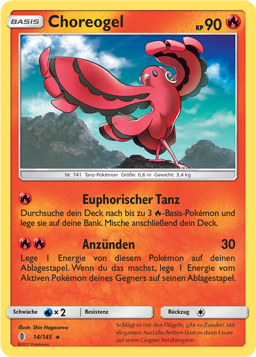 Choreogel (Reverse Holo)