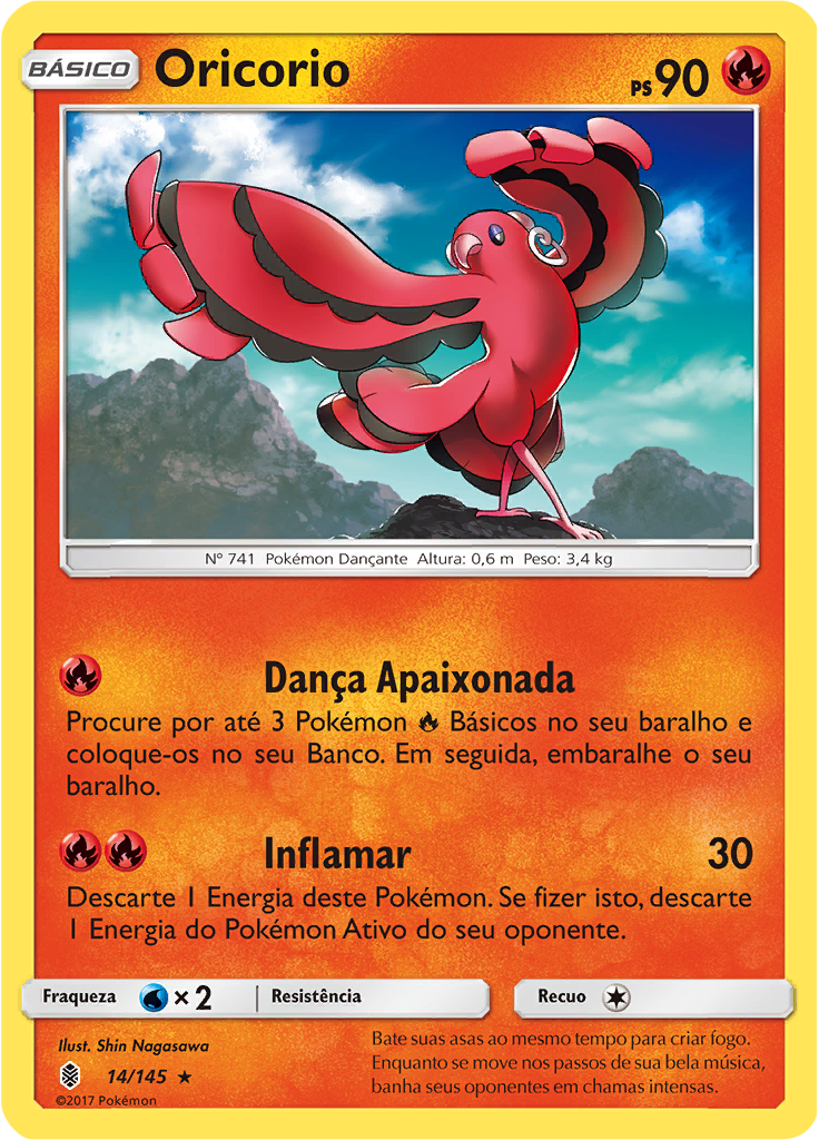 Oricorio (Reverse Holo)