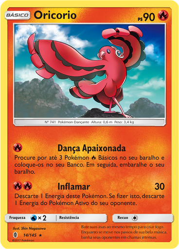 Oricorio (Reverse Holo)