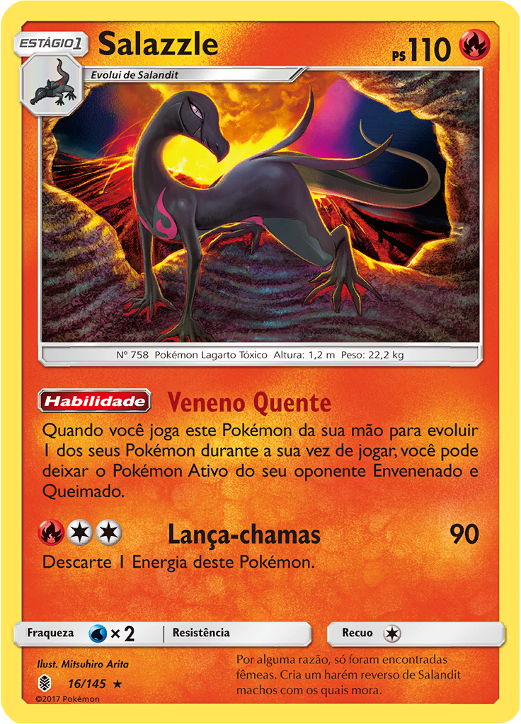 Salazzle (Reverse Holo)